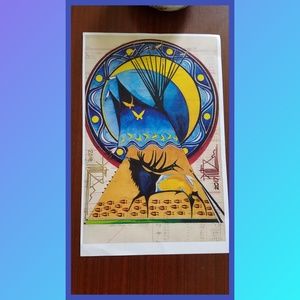 Native American Print Ledger Art